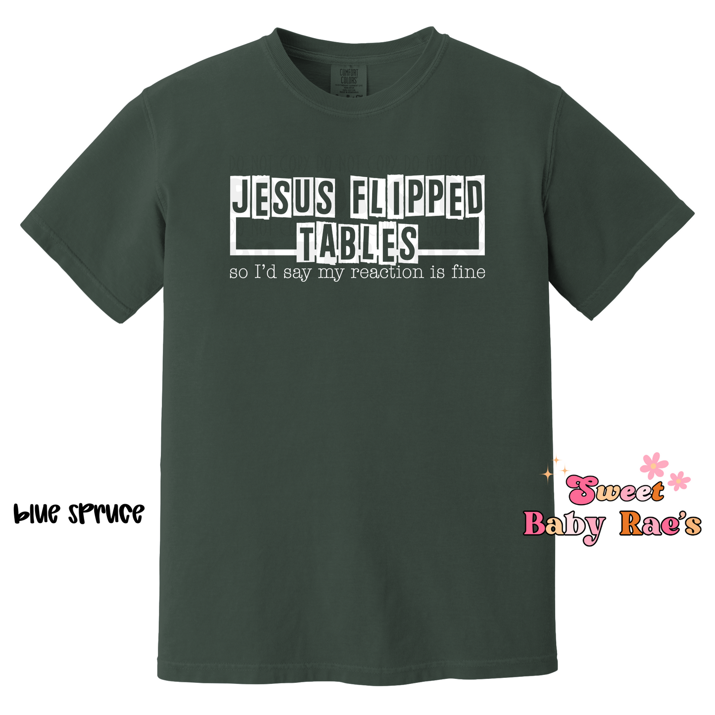 Jesus Flipped Tables