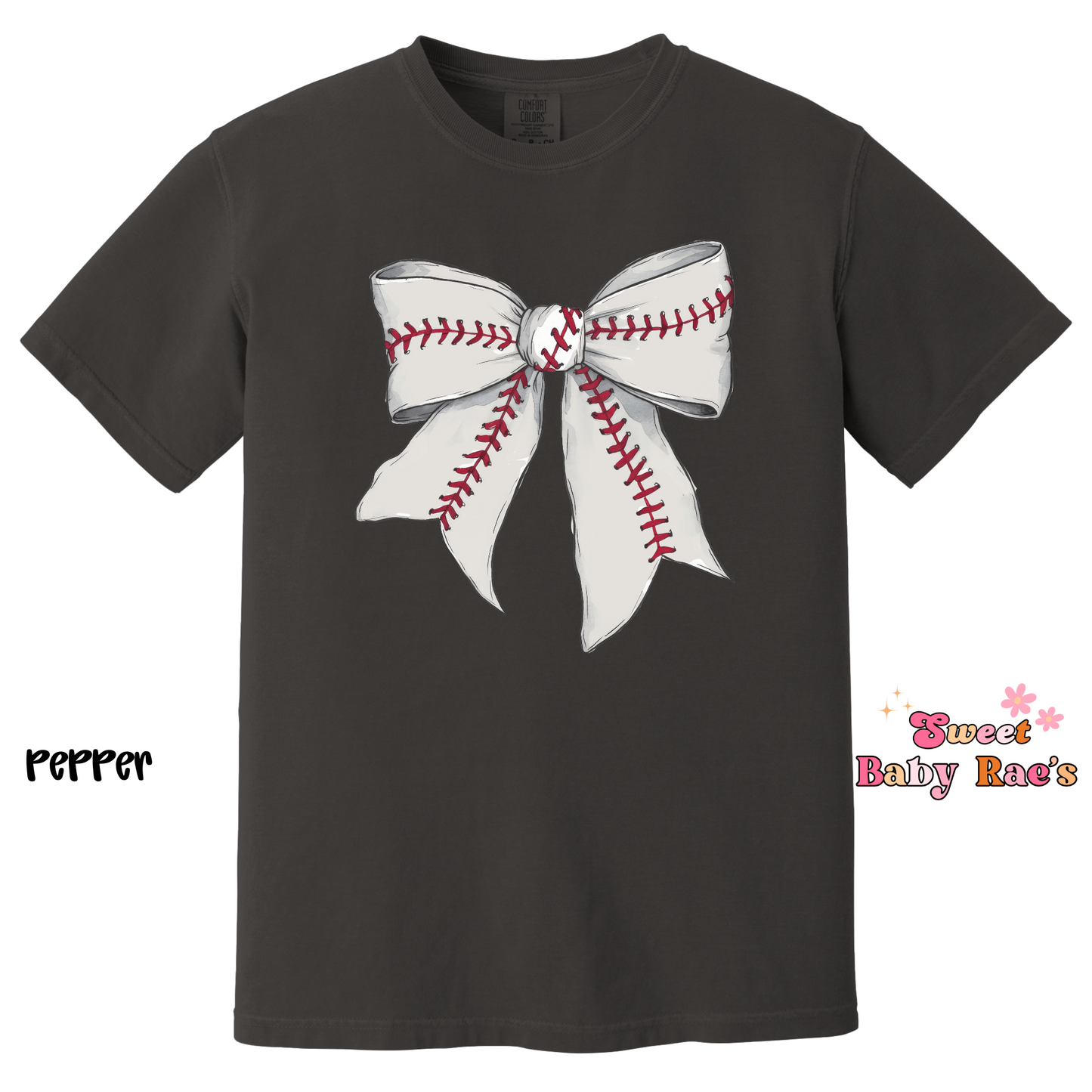 Baseball Coquette Bow