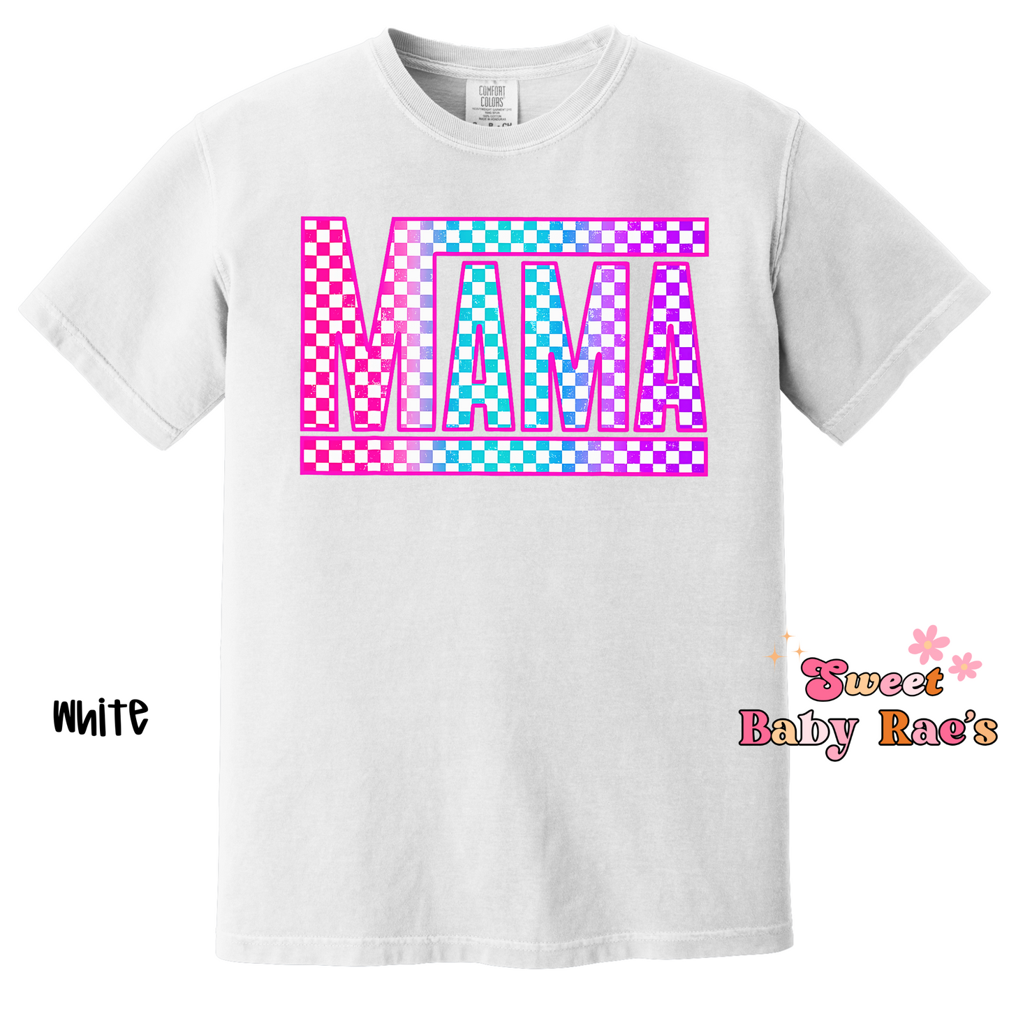Bright Checkered Mama