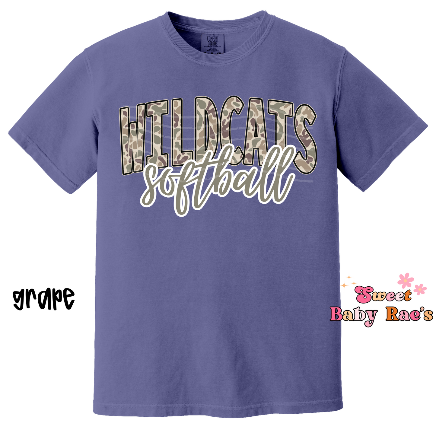 Camo Wildcats Softball