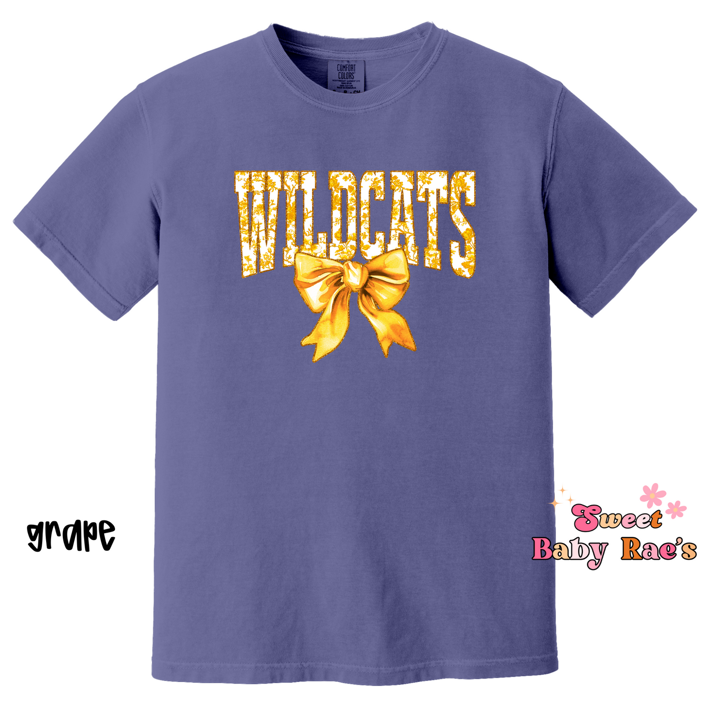 Wildcats Floral Bow