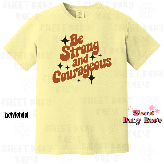 Strong & Courageous
