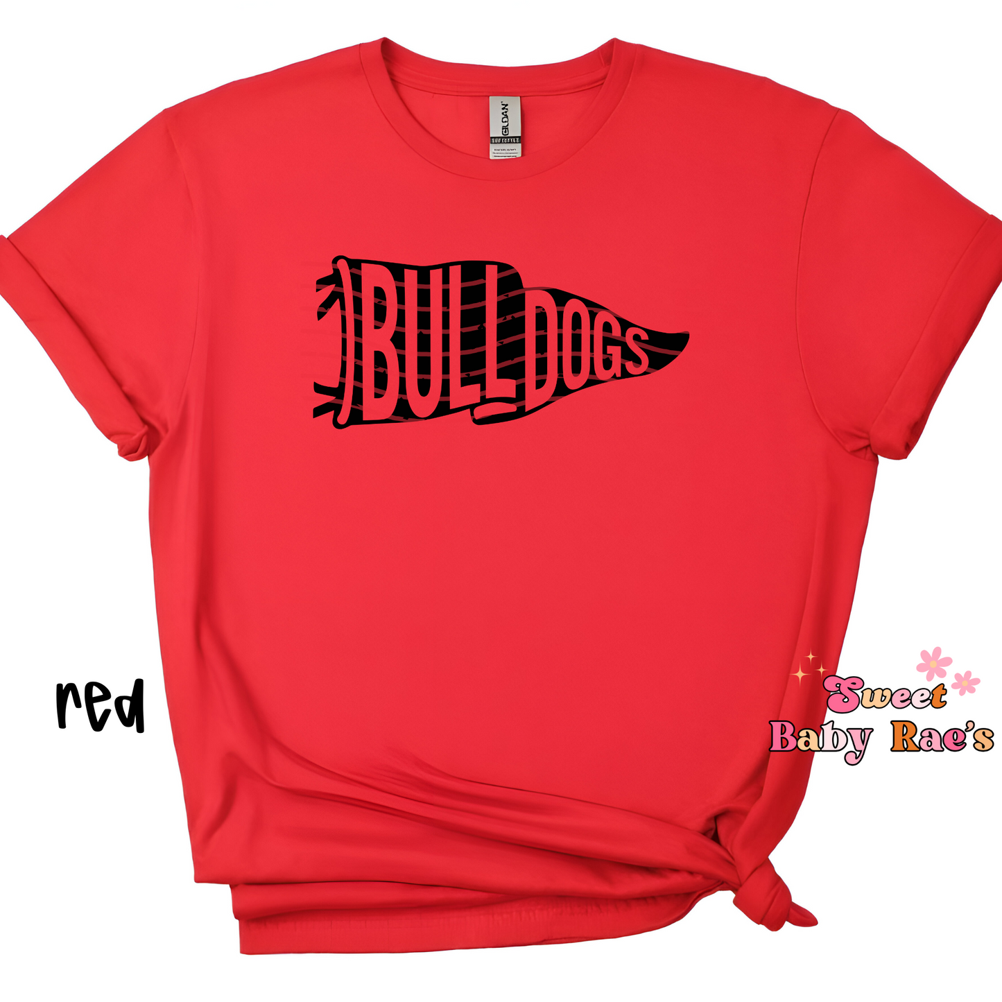 Transparent Bulldogs Pennant