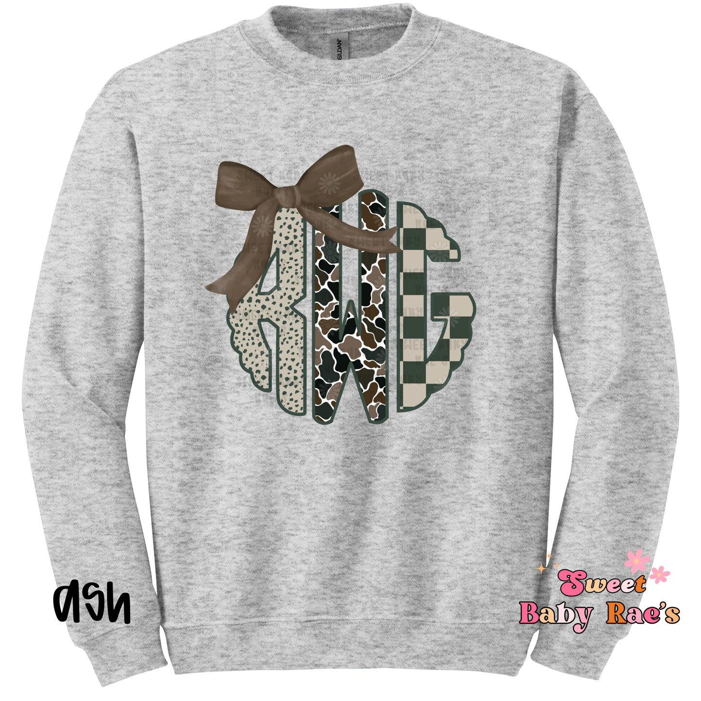 Camo & Checkered Monogram