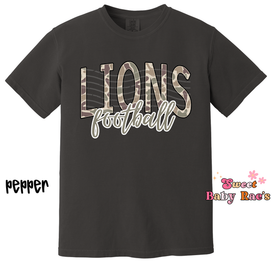 Camo Lions Football