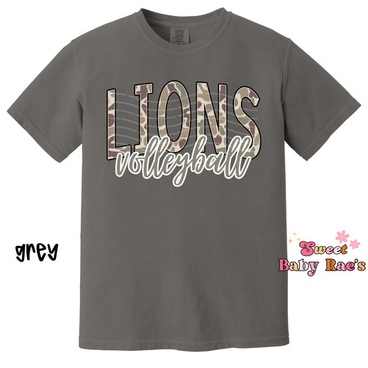 Camo Lions Volleyball