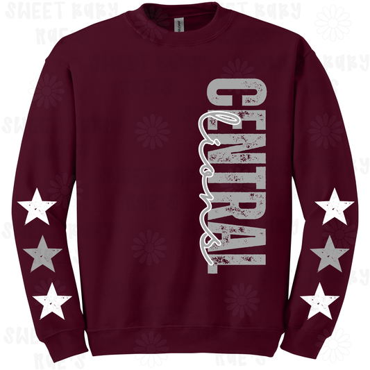 Lions White & Grey Stars