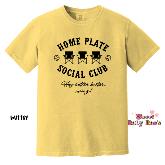 Home Plate Social Club- black design