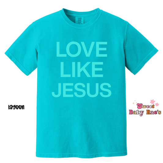 Love Like Jesus Blue