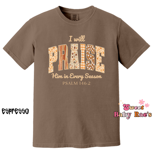 Praise Him in every season