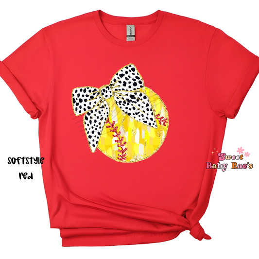 Softball dot bow