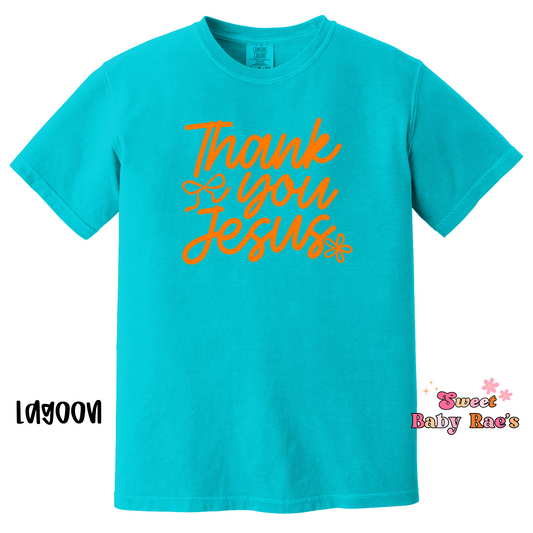 Thank You Jesus - Orange