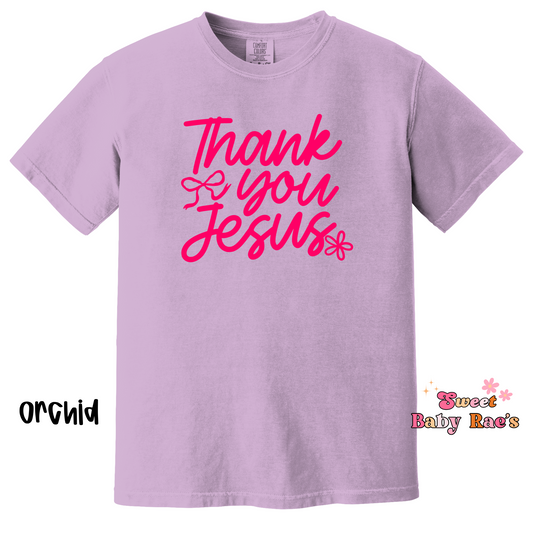 Thank You Jesus - Pink