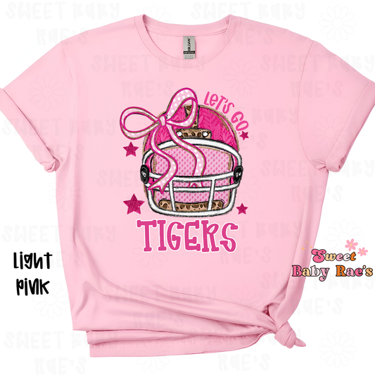 Tigers Pink Out Helmet