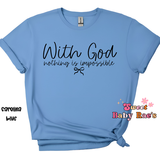 With God Nothing is Impossible